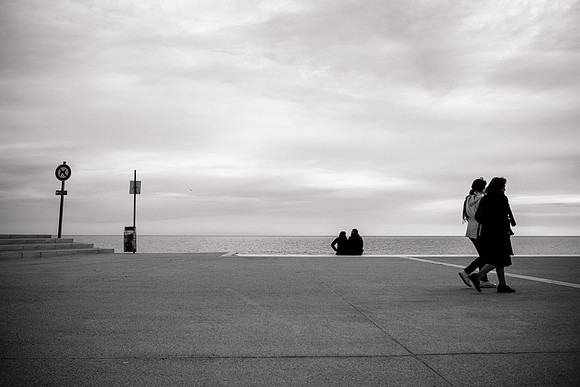 Winter on the beach